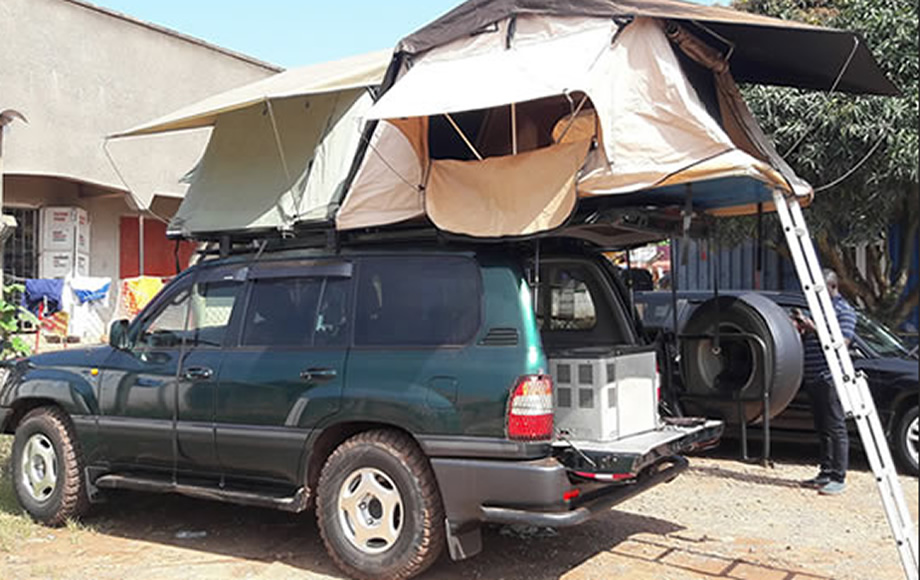 Rooftop Tent Rental in Uganda